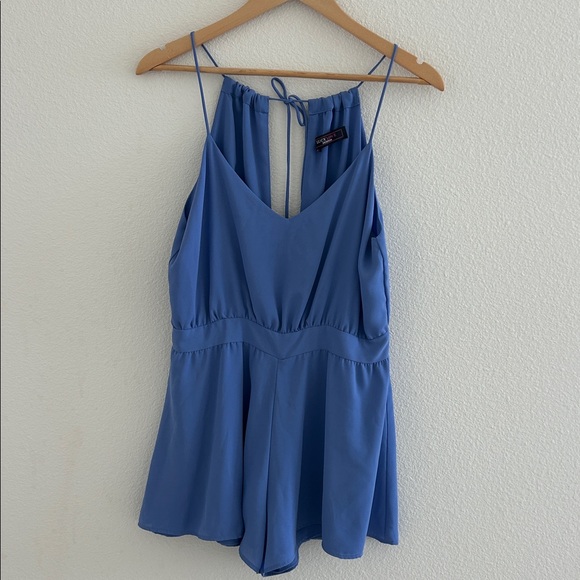Lucy Love Sky Blue Romper - Picture 1 of 4